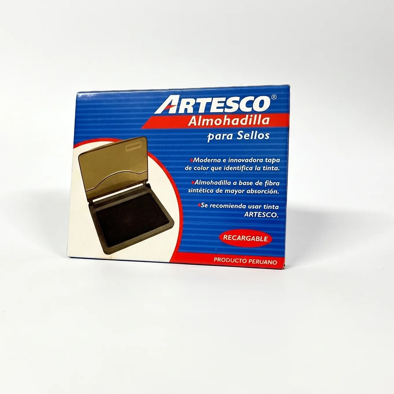 Almohadilla Dactilar Negra Artesco