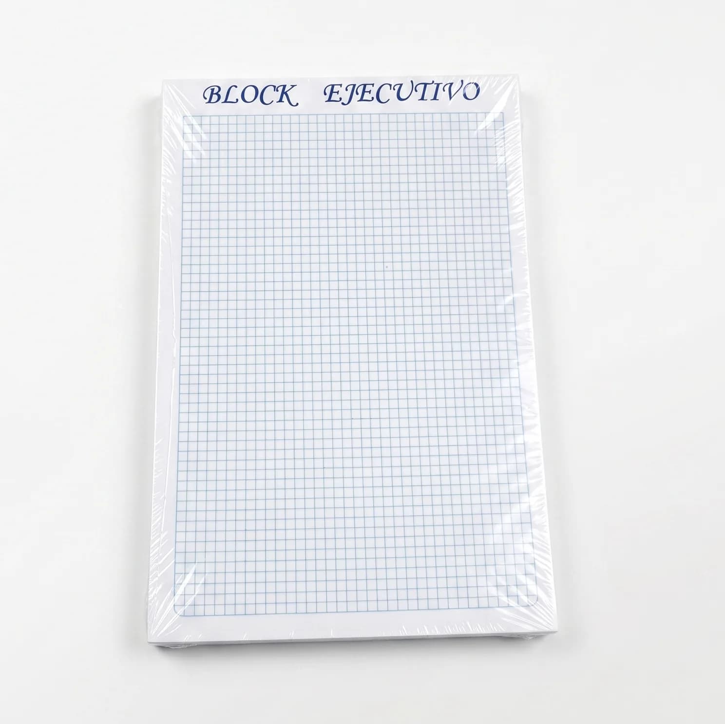 Block Ejecutivo A4 Papel Bond Cuadriculado 50 Hojas
